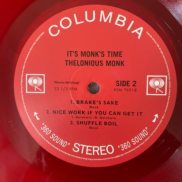 Thelonious Monk ~ It's Monk's Time (Vinyl) - Djungel & Jazz