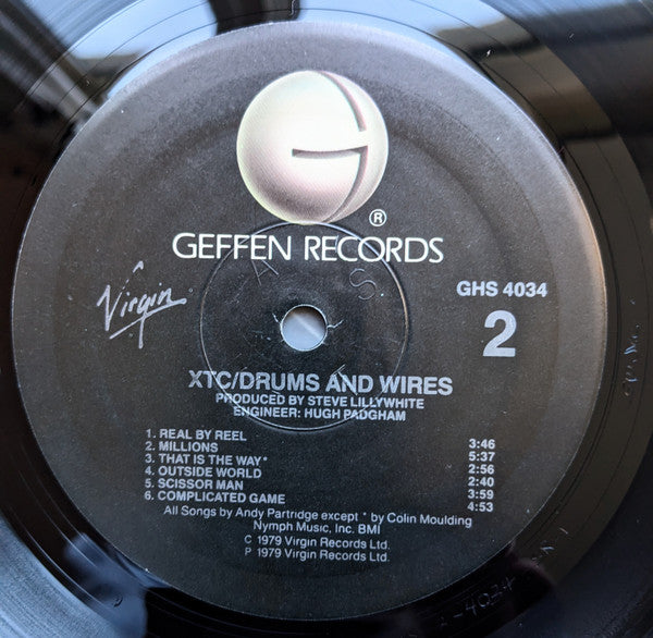 XTC : Drums And Wires (LP, Album, RE)