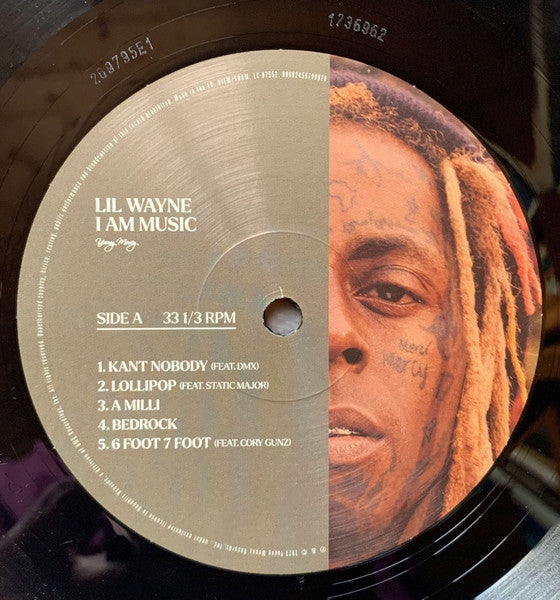 Lil Wayne ~ I Am Music (Vinyl) - Djungel & Jazz