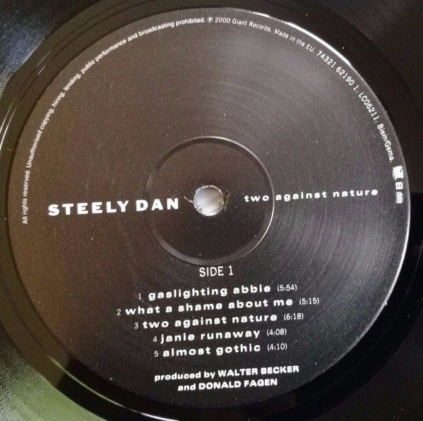 Steely Dan ~ Two Against Nature (Vinyl) - Djungel & Jazz