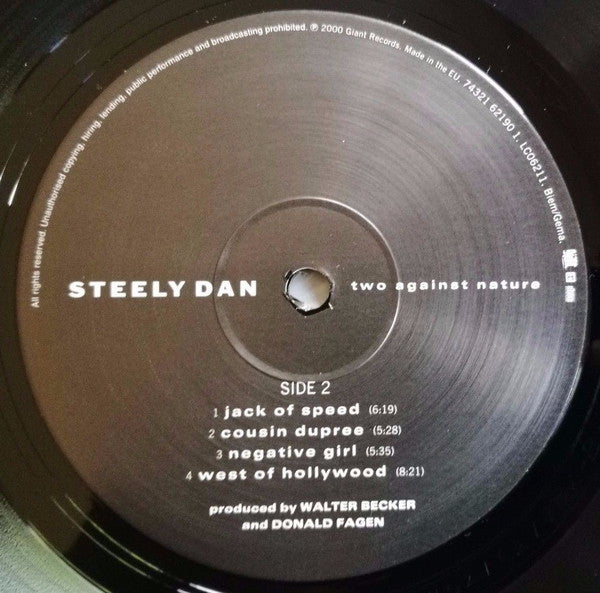 Steely Dan ~ Two Against Nature (Vinyl) - Djungel & Jazz