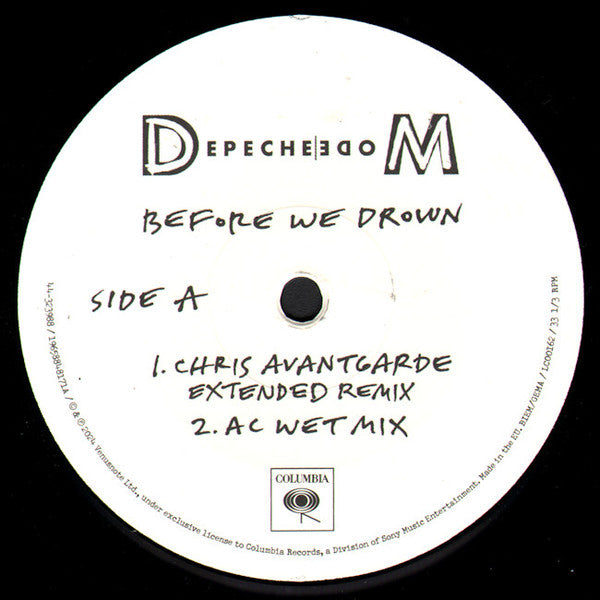 Depeche Mode ~ Before We Drown (Remixes) / People Are Good (Remixes) (Vinyl) - Djungel & Jazz