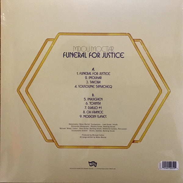 Mdou Moctar : Funeral For Justice (LP, Album, Ltd, Red)