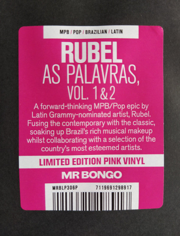 Rubel ~ As Palavras, Vol. 1 & 2 (Vinyl) - Djungel & Jazz