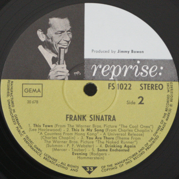 Frank Sinatra ~ The World We Knew (Vinyl) - Djungel & Jazz
