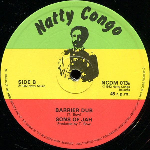 Sons Of Jah : Breaking Down The Barriers (12")