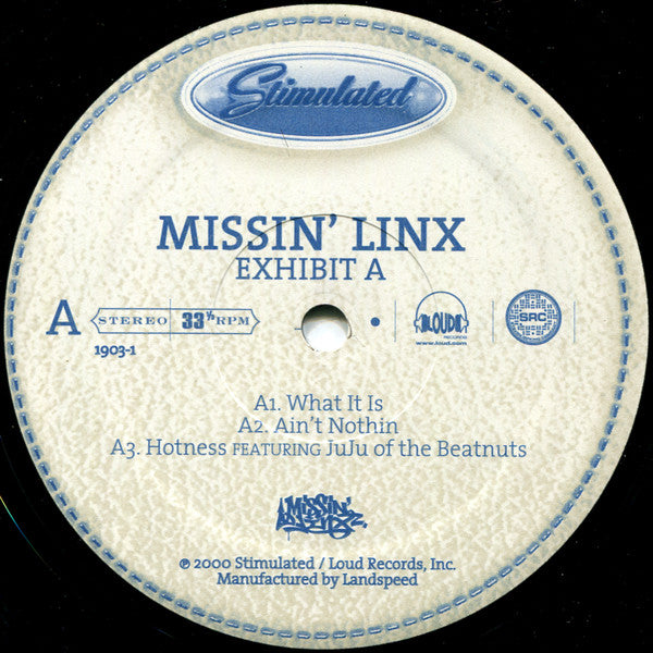 Missin' Linx ~ Exhibit A (Vinyl) - Djungel & Jazz