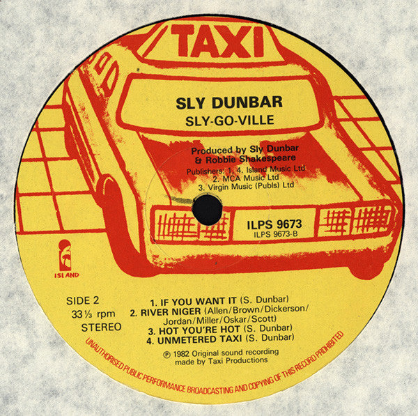 Sly Dunbar : Sly-Go-Ville (LP, Album)