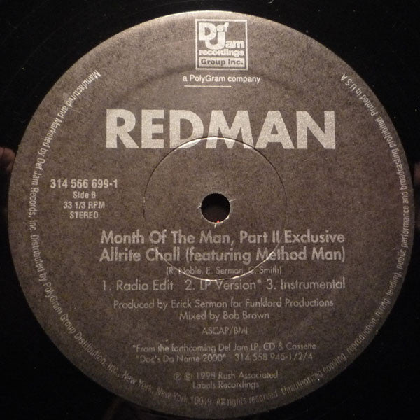 Redman ~ I'll Bee Dat (Vinyl) - Djungel & Jazz