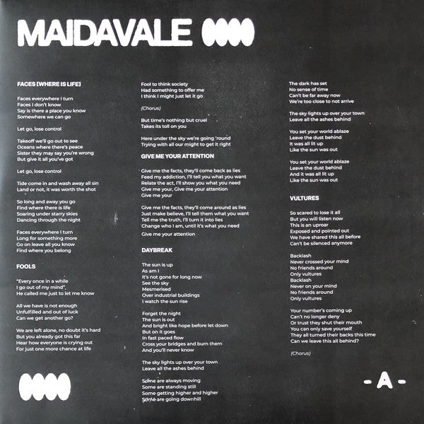 MaidaVale : Sun Dog (LP, Album, Ltd, Bla)
