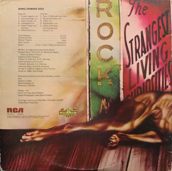 David Bowie ~ Diamond Dogs (Vinyl) - Djungel & Jazz