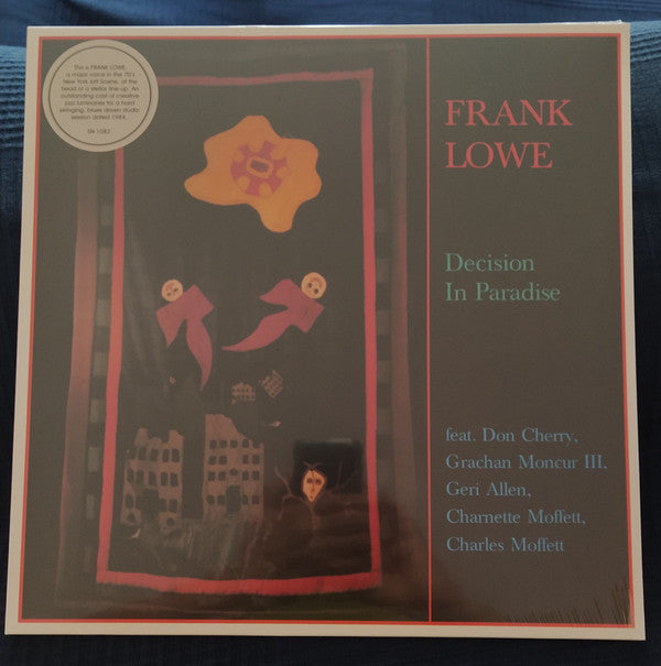 Frank Lowe : Decision In Paradise (LP, Album, RE)