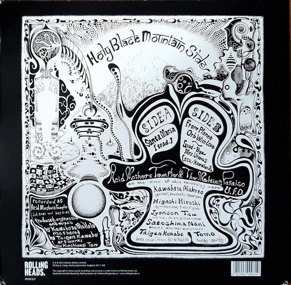 Acid Mothers Temple & The Melting Paraiso U.F.O. ~ Holy Black Mountain Side (Vinyl) - Djungel & Jazz