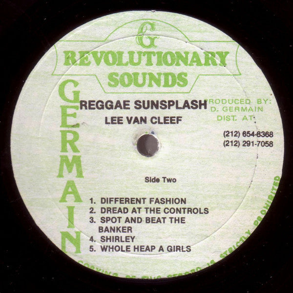 Lee Van Cleef (2) : Reggae SunSplash (LP, Album)