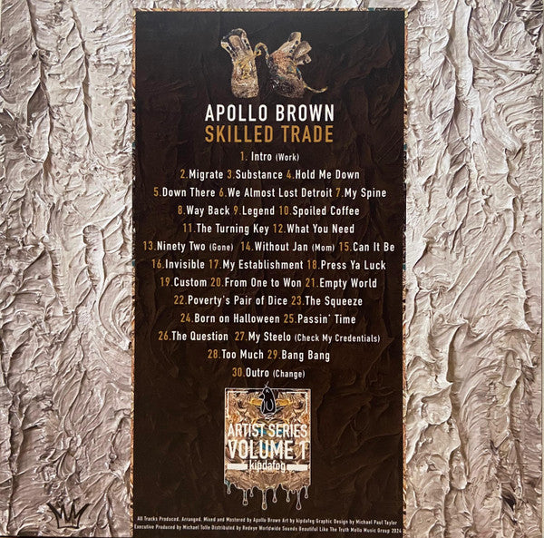 Apollo Brown : Skilled Trade (LP, Album, Mud)