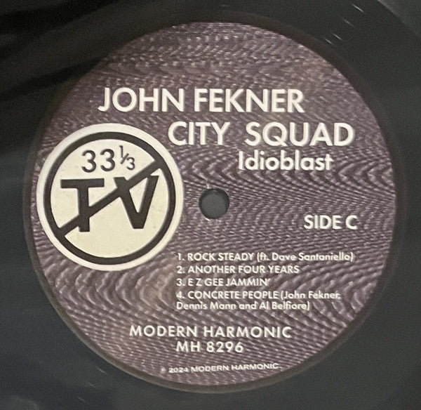 John Fekner City Squad : Idioblast 1983-2004 (2xLP, Album)