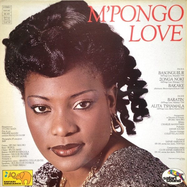 M'Pongo Love : M'Pongo Love (LP, Album)