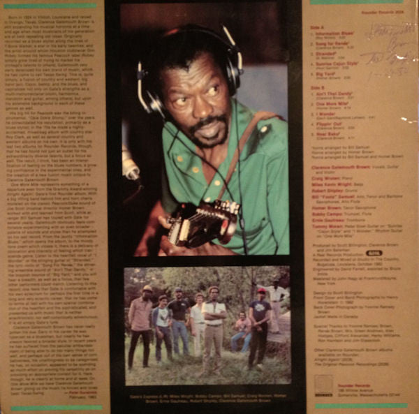 Clarence Gatemouth Brown ~ One More Mile (Vinyl) - Djungel & Jazz