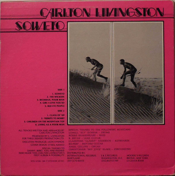 Carlton Livingston : Soweto (LP, Album)
