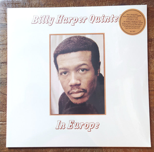 Billy Harper Quintet : In Europe (LP, Album, RE)