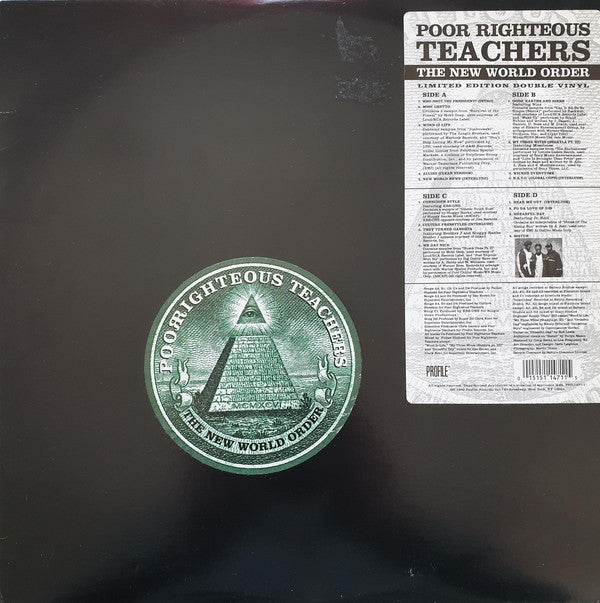 Poor Righteous Teachers : The New World Order (2xLP, Album, Ltd)