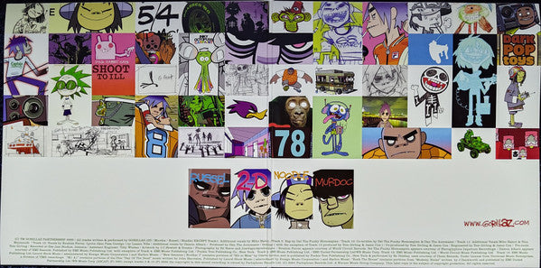 Gorillaz : Gorillaz (2xLP, Album, RE, Gat)