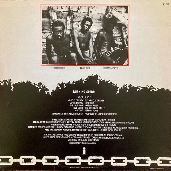 Burning Spear : Marcus Garvey (LP, Album, RE, A1/)