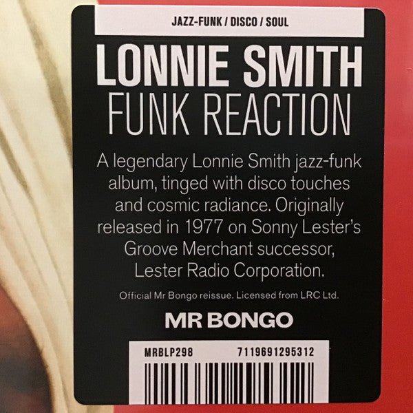 Lonnie Smith ~ Funk Reaction (Vinyl) - Djungel & Jazz