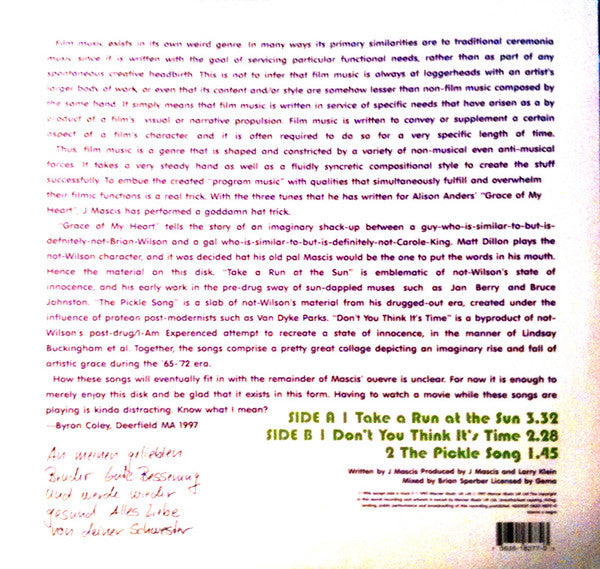 Dinosaur Jr. ~ Take A Run At The Sun (Vinyl) - Djungel & Jazz