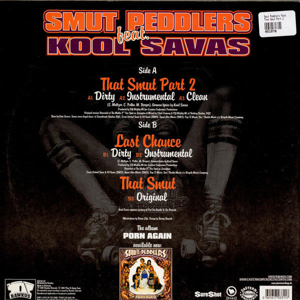 Smut Peddlers Feat. Kool Savas : That Smut Part 2 (12", EP)