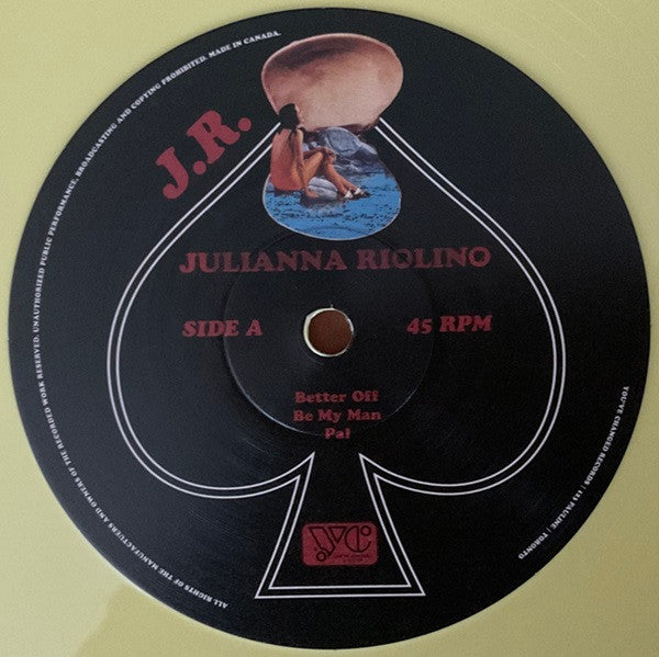 Julianna Riolino ~ J.R. (Vinyl) - Djungel & Jazz