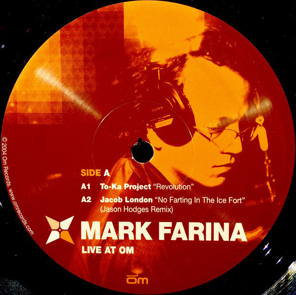 Mark Farina : Mark Farina - Live At OM (2xLP, Comp)