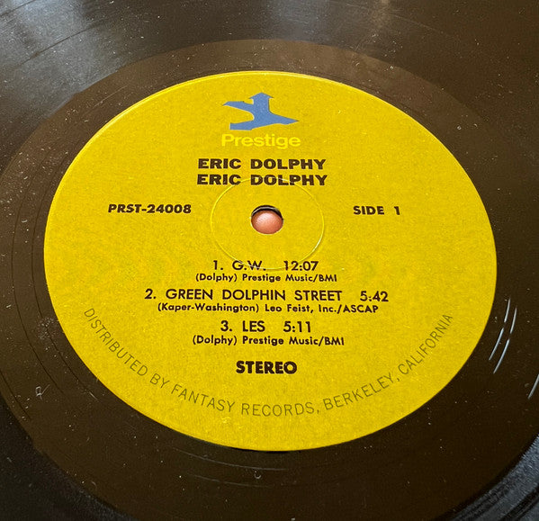 Eric Dolphy : Eric Dolphy (2xLP, Comp, RM)