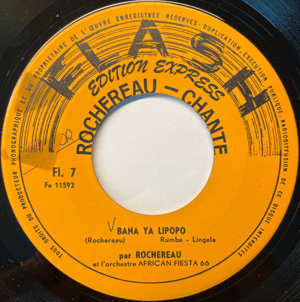 Tabu Ley Rochereau Et L' Orchestre African Fiesta ~ Likala Ya Moto / Bana Ya Lipopo (Vinyl) - Djungel & Jazz