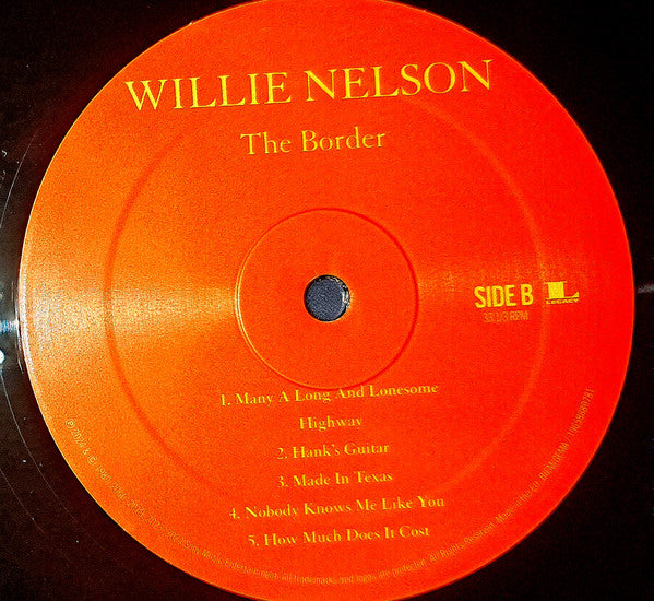 Willie Nelson ~ The Border (Vinyl) - Djungel & Jazz