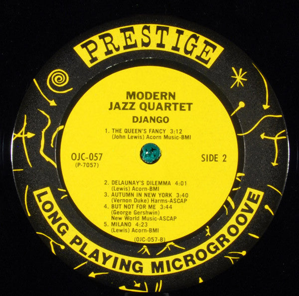 The Modern Jazz Quartet ~ Django (Vinyl) - Djungel & Jazz