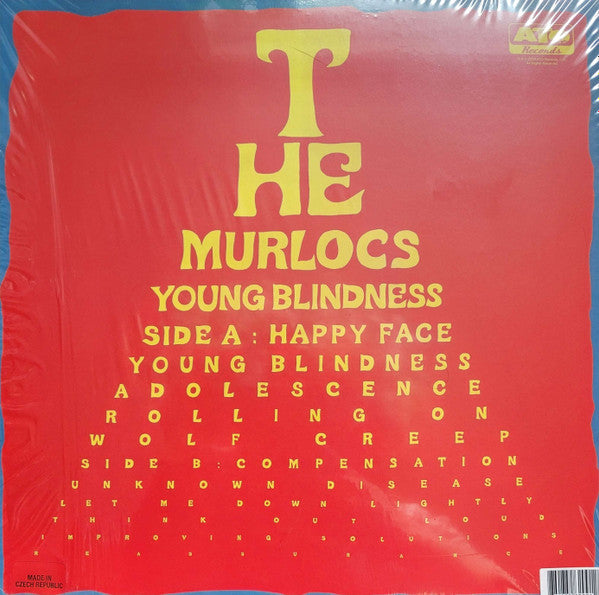 The Murlocs : Young Blindness (LP, Album, RP, Yel)