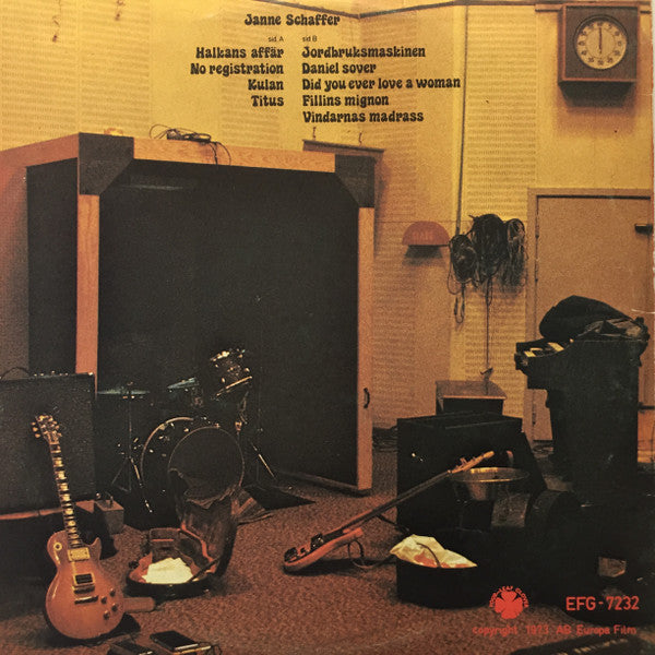 Janne Schaffer ~ Janne Schaffer (Vinyl) - Djungel & Jazz