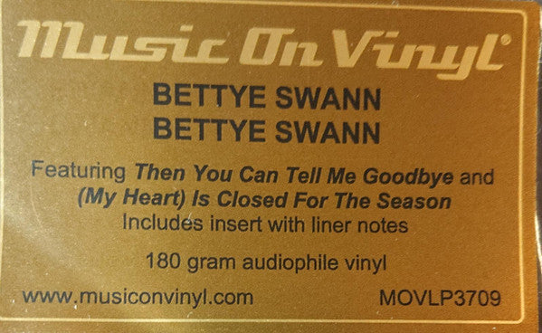 Bettye Swann ~ Bettye Swann (Vinyl) - Djungel & Jazz