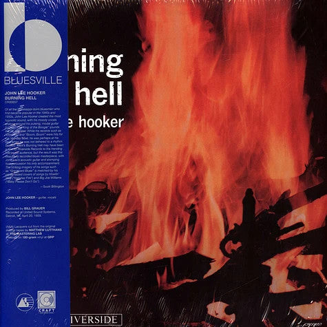 John Lee Hooker ~ Burning Hell (Vinyl) - Djungel & Jazz