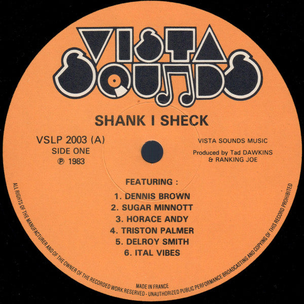 Various ~ Shank I Sheck Vol. 1 (Vinyl) - Djungel & Jazz