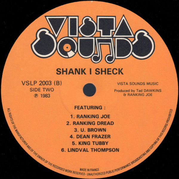 Various ~ Shank I Sheck Vol. 1 (Vinyl) - Djungel & Jazz