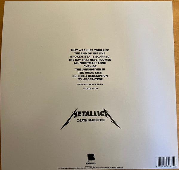 Metallica ~ Death Magnetic (Vinyl) - Djungel & Jazz