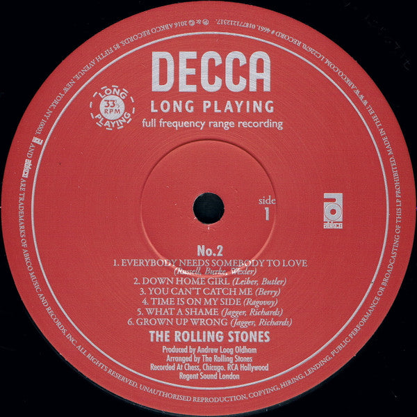 The Rolling Stones ~ No. 2 (Vinyl) - Djungel & Jazz