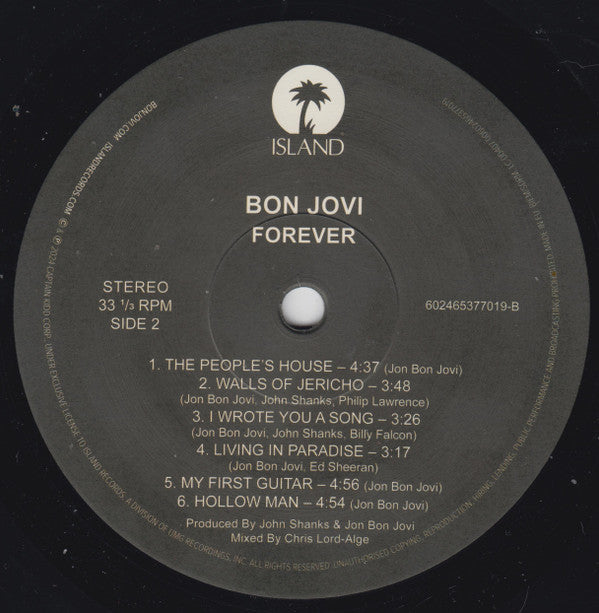 Bon Jovi ~ Forever (Vinyl) - Djungel & Jazz