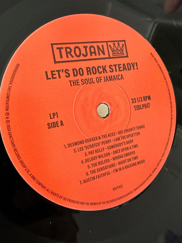 Various : Let's Do Rock Steady - The Soul Of Jamaica (2xLP, Comp)