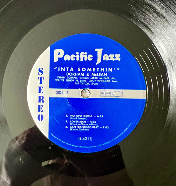 Kenny Dorham & Jackie McLean : Inta Somethin' (LP, Album, RE, 180)