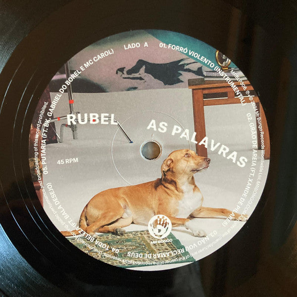 Rubel ~ As Palavras, Vol. 1 & 2 (Vinyl) - Djungel & Jazz