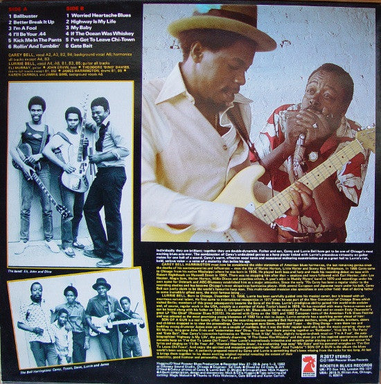 Carey Bell & Lurrie Bell ~ Son Of A Gun (Vinyl) - Djungel & Jazz