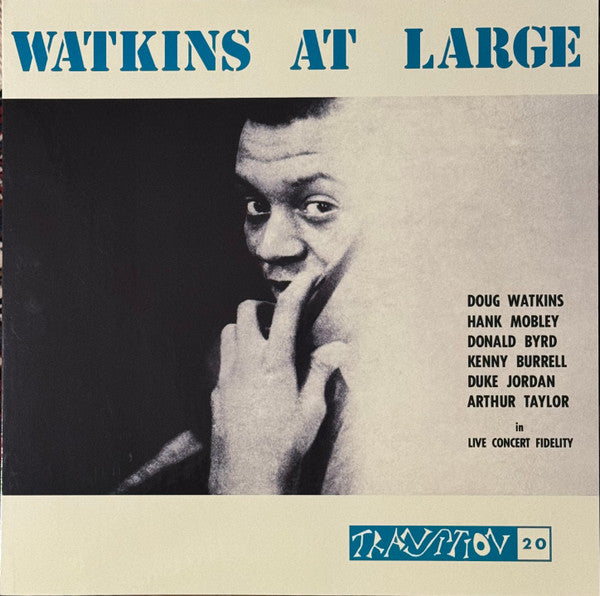 Doug Watkins ~ Watkins At Large (Vinyl) - Djungel & Jazz